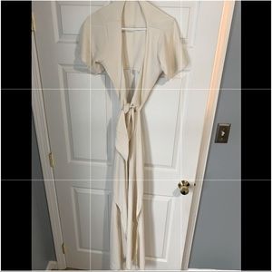 Cream cut out dress!